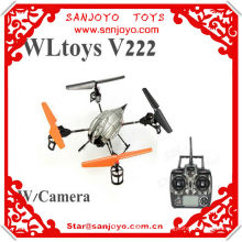 Wltoys V222 amélioré V959 6-axe RC UFO avec la lumière, appareil photo, bulle, fonction complète rc quadcopter